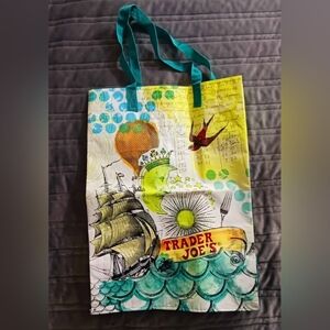 NWOT Trader Joe's Vintage Reusable Shopp8ng Tote Bag